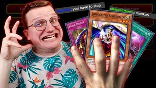 ENOUGH FUN. NO ONE WILL BE PLAYING YU-GI-OH TODAY.