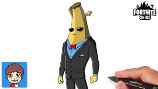 Cara Menggambar Fortnite Agent Peely dengan Mudah – Fortnite Gambar