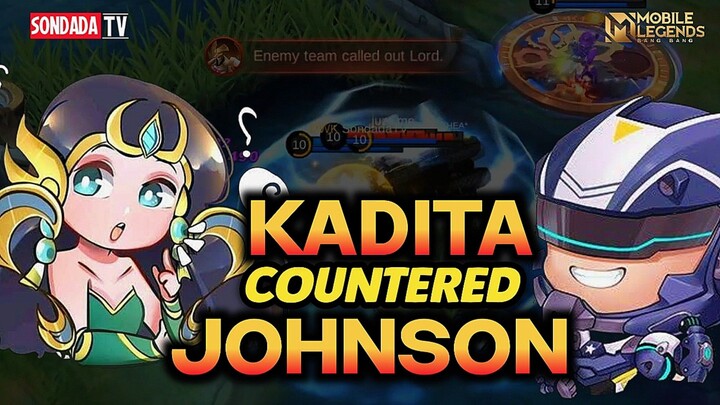 How do I counter Johnson using Kadita?