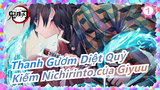 [Thanh Gươm Diệt Quỷ] Làm kiếm Nichirin của Giyuu hoàn toàn thủ công trong 2 tháng_1