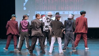 一段融合了各个街舞舞种的舞蹈表演！舒服了！