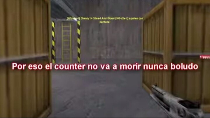 "POR ESO EL COUNTER NO VA A MORIR NUNCA POR LA TOXICIDAD PIOLA" 🤬 COUNTER STRIKE 1.6 BIEN ARGENTINO