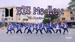 [KPOP IN PUBLIC] BTS (방탄소년단) 7th Anniversary Dance Cover & Choreography by F.H Crew from Viet Nam