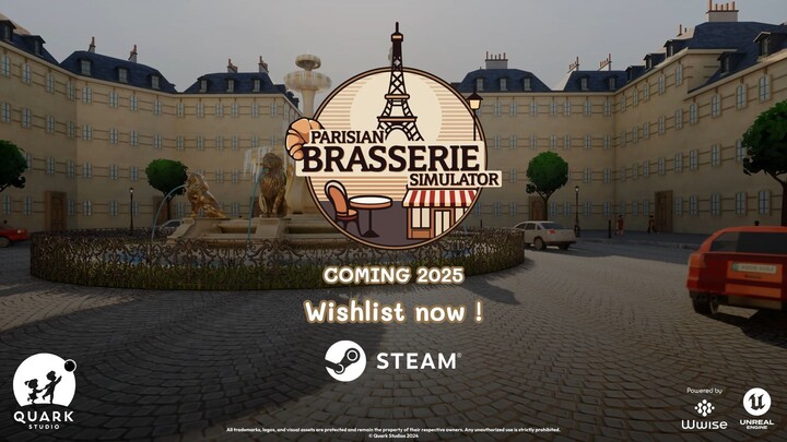 Parisian Brasserie Simulator - Official Announcement Trailer