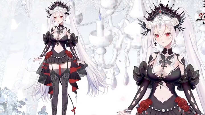 [Hiển thị mô hình Live2D] Bức tranh gốc với hơn 600 lớp trông như thế nào? Sau khi xem mô hình, tôi 