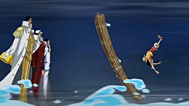 Luffy vs Admirals