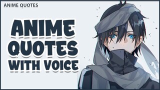 Anime Quotes With Voice | Anime Quotes