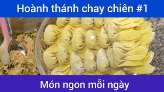 Hoành thánh chay chiên p1