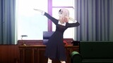 [Frame-filling/True 60FPS] Secretary’s idol dance! (with comparison)