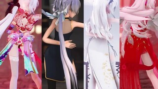 『Ji Mingyue-MMD』Ride the blue clouds through the dense branches and leaves『RAY*Cloth Settlement-Scri