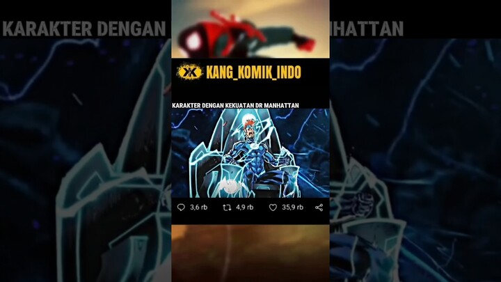 KARAKTER DENGAN KEKUATAN DR MANHATTAN