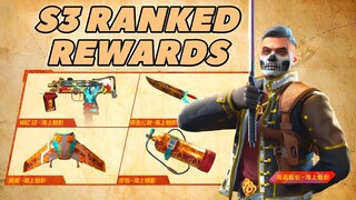*NEW* SEASON 3 RANKED REWARDS + WINGSUIT & ASSAULT KNIFE | COD MOBILE