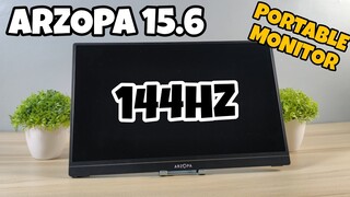 Portable Gaming Monitor!! | Arzopa 15.6 Portable Monitor Review