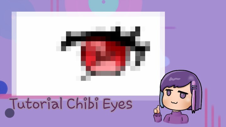 Mari gambar mata chibi yang paling simple
