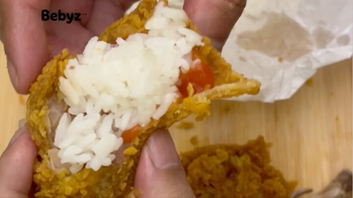 Chicken Skin Sushi ASMR
