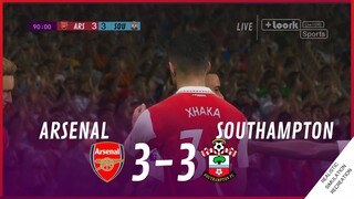 ARSENAL vs. SOUTHAMPTON [3-3] • MATCH HIGHLIGHTS | VideoGame Simulation & Recreation