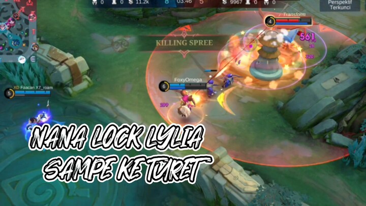 NANA LOCK LYLIA SAMPE KE TURET