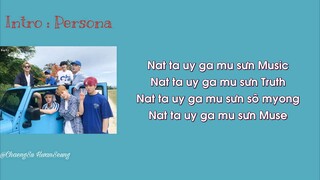 [Phiên âm tiếng Việt] Intro : Persona - BTS (RM)