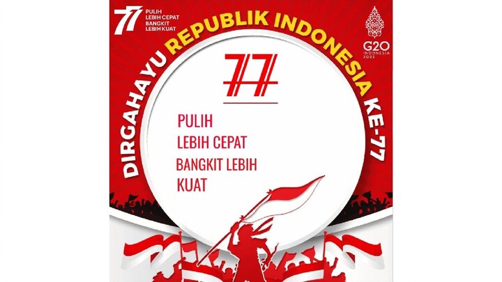 Ir. soekarno pahlawan tanpa tanda jasa, meriahkan HUT RI ke 77🇮🇩 MERDEKA🇮🇩