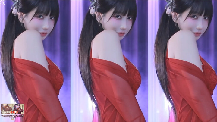 Mau panggang (eunyoung1238) Transparan merah