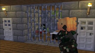 Thief Zombie Girl - minecraft animation #shorts