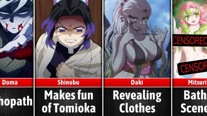 What Demon Slayer Characters are known for I Otaku Senpai Comparisons