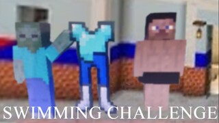 Monster School: STEVE IS NAKED IN THE POOL!?!?!?! - Minecraft Animation|Xeyxen Minecraft