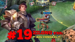 GAMEPLAY MLBB ||19. ZILONG exe. || P! Adu Congkel