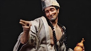 【济公】大辉狼联合非玩玩具首款1/12布衣可动人偶即将出炉，先行展示