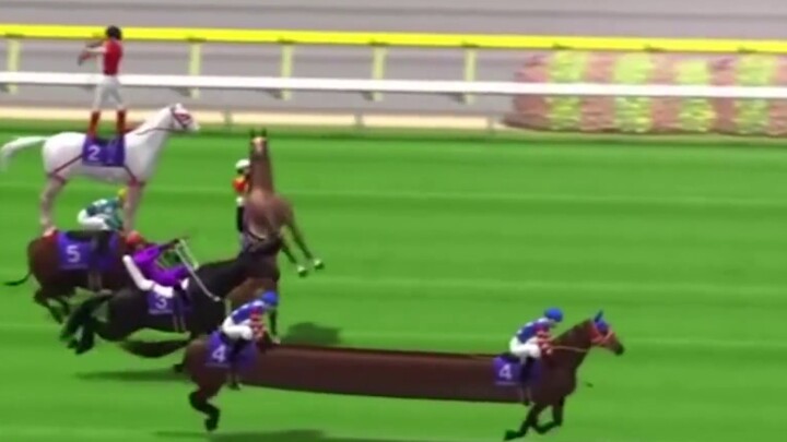 (Classical Chinese) Explain the horse racing compe*on with the most bugs in history in classical 