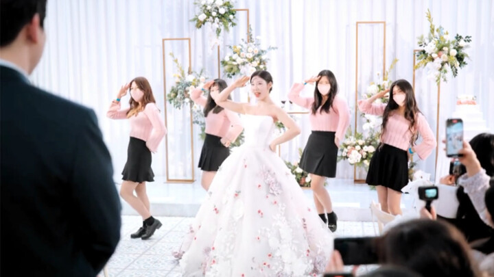 在婚礼上跳少女时代的《FOREVER 1》