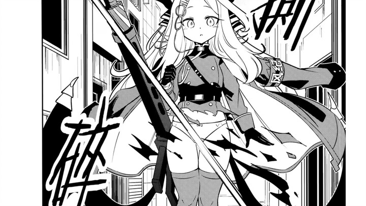 (碧蓝档案同人漫画)不小心打爆日奈衣服