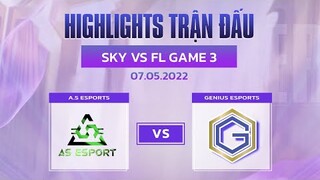 Highlights GE vs ASE [Ván 3][Vòng Thăng Hạng VCS Mùa Hè 2022][07.05.2022]