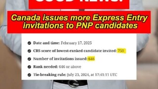 Canada Latest Express Entry Draw - Feb 17, 2025