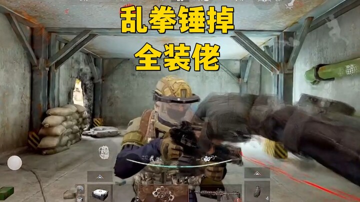 Đấm loạn đả hạ gục kẻ mặc full đồ!