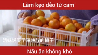 Làm Món Kẹo Dẻo Từ Nước Cam