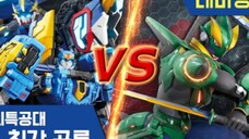 Miniforce Dinoid Rex Kaiser D3 VS Black Sword