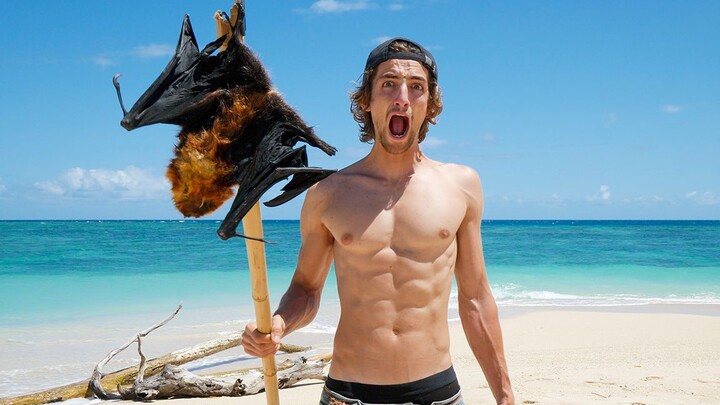 Hungry Internet celebrity sets traps on deserted island to catch bats to eat [Episode 9]