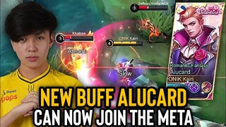 NEW BUFF ALUCARD CAN NOW JOIN THE META | 11KILLS NO DEATH