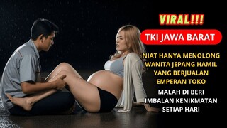 KISAH NYATA TKI INDONESIA NIAT HANYA MENOLONG WANITA JEPANG HAMIL YANG BERJUALAN DI EMPERAN TOKO