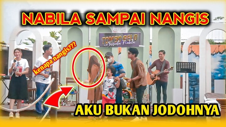 Nabila Nangis!!! Trisna Junior Nyanyi "Aku Bukan Jodohnya" Bikin Nabila Menangis