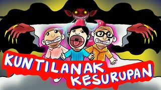 Dikejar KUNTILANAK KESURUPAN 😂 Bikin Bengek Ya Bund ... 😂 - Kartun Lucu