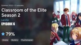CLASSROOM OF THE ELITE S2 : Episode 6