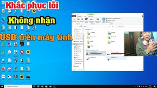 Cách khắc phục lỗi không nhận USB trên máy tính đơn giản