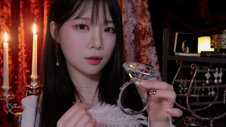 ร้านต่างหูเวทมนตร์｜ลองใส่ต่างหู｜เครื่องประดับกระทบกัน｜ทำความสะอาดใบหู｜การเล่นบทบาทสมมติ｜RP【นาระผ่อนค
