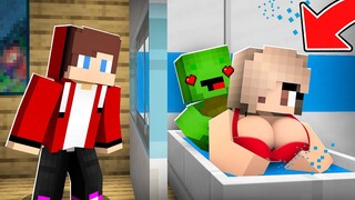 What DOES a MIKEY do with a MAIZEN GIRL? - Funny Story in Minecraft (JJ and Mikey)