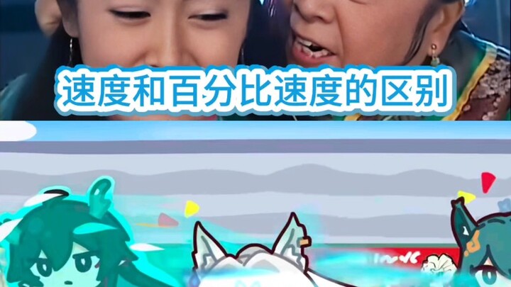 The Difference Between Speed and Percentage Speed