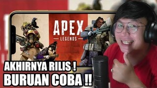 RILIS DI PLAYSOTRE ! APEX LEGENDS MOBILE ! GAS !! SPEC MIN DI DEKSRIPSI !