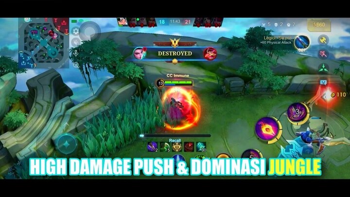 High Damage Push & Dominasi Jungle