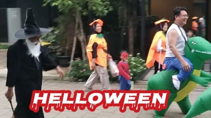 Liputan Hari HELLOWEEN 31 Okt di Sawangan